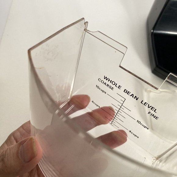 Melitta Electric Coffee Mill Grinder Kitchen Tool Model MEM1B Fine-Course WORKS - Picture 15 of 16